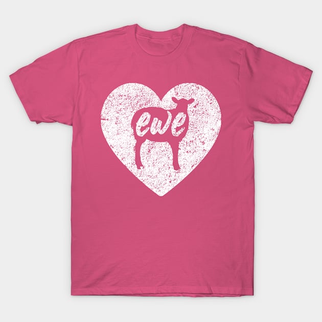 Love Ewe Pun T-Shirt by FizziKiwi